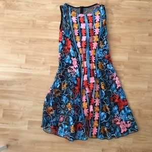 XS multicoloured Anthropologie dress